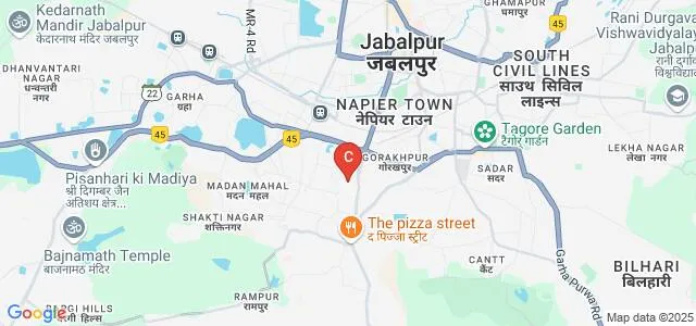 NES Education College, Jabalpur Map