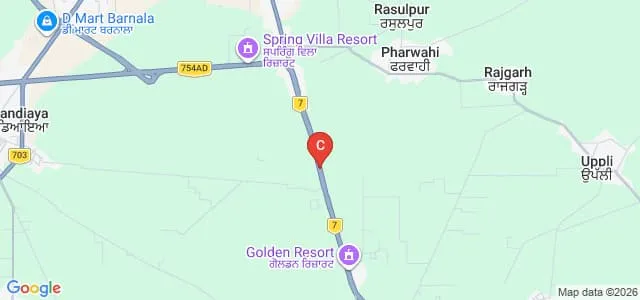 Sacred Heart International College of Education, Barnala Map