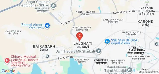Mayo College of Management, Bhopal Map