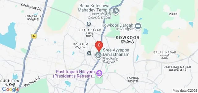 Nava Bharathi College of Education, Secunderabad Map