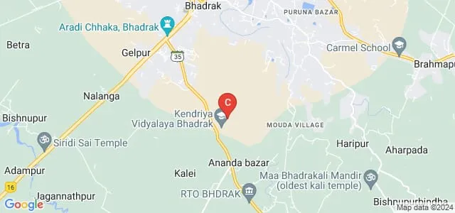 Bhadrak College of Art and Crafts, Bhadrak Map