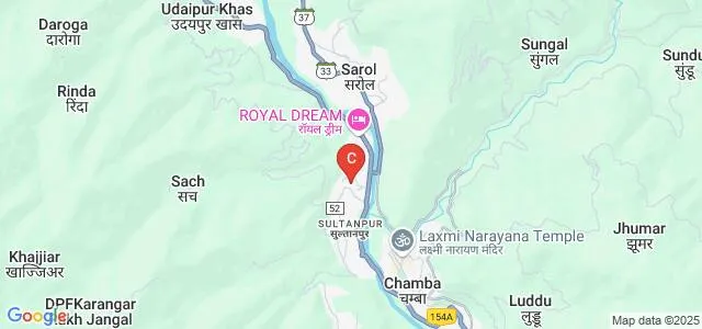 Government College, Chamba Map