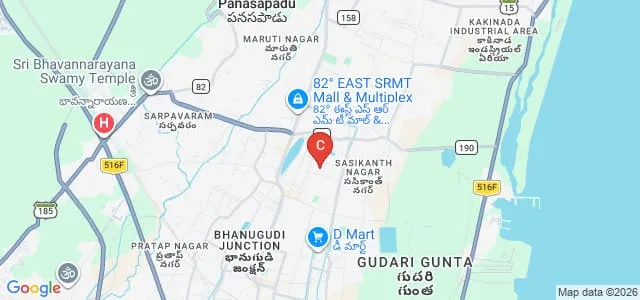 Kakinada College of Education, Vidyanagar Map