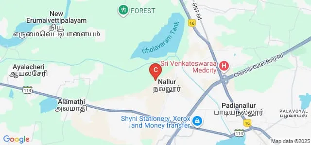 Gojan School of Business and Technology, Chennai Map