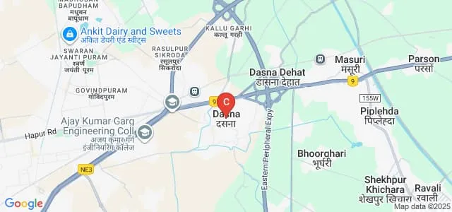 Hitech Institute, Ghaziabad Map