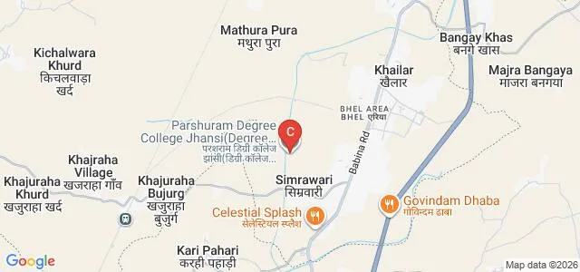 Parshuram Mahavidyalaya, Jhansi Map