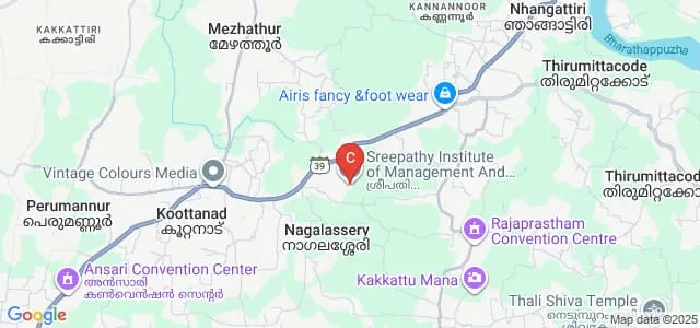Sreepathy Institute of Management and Technology, Palakkad Map