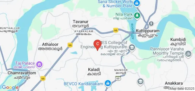 Government Arts and Science College, Tavanur Map