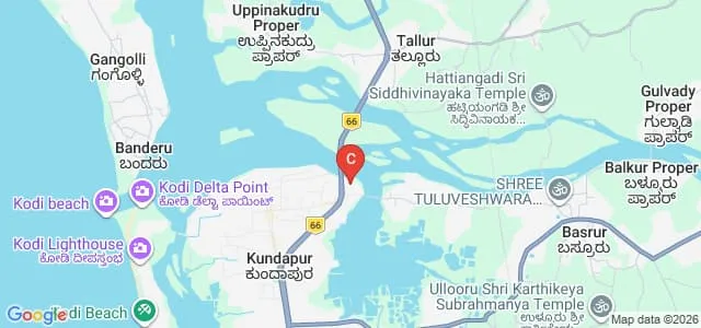 Dr BB Hegde First Grade College, Kundapura Map