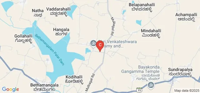 Government First Grade College, Bangaru Tirupathi Map