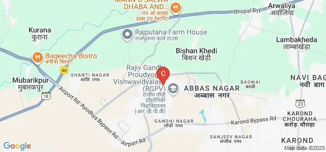 Dr Satyendra Kumar Memorial College of Pharmacy, Bhopal Map