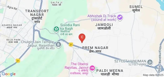 Apollo College of Veterinary Medicine, Jaipur Map