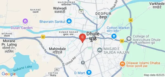 MD Palesha Commerce College, Dhule Map