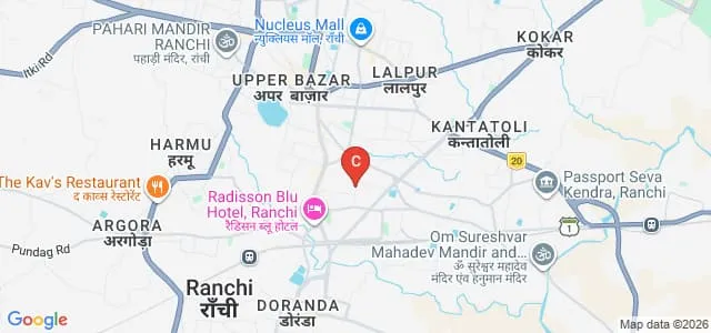 Bethesda Women Teachers Training College, Ranchi Map