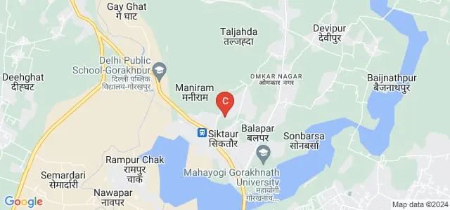 Vidya Mandir Shikshan Sansthan, Gorakhpur Map
