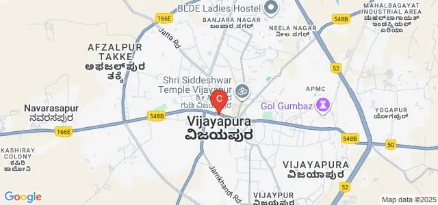 SECAB Institute of Business Administration, Bijapur Map