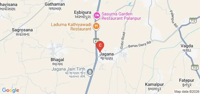 Government Engineering College, Palanpur Map