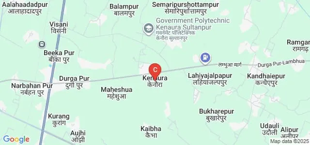 Government Polytechnic Kenaura, Sultanpur Map