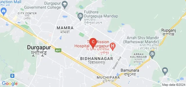Durgapur Institute of Management and Science, Durgapur Map