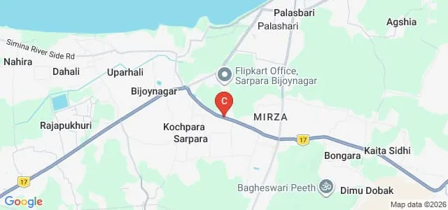 Teachers' Training College, Mirza Map