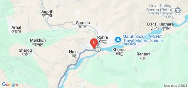 Government Polytechnic College, Rohru Map
