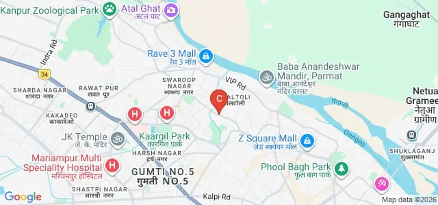 Dayanand Women's Training College, Kanpur Map