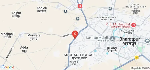 Government Yog and Naturopathy Medical College, Bharatpur Map
