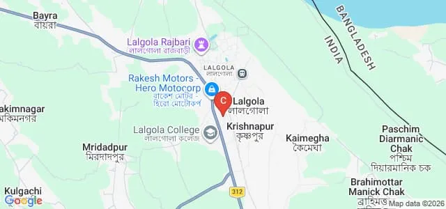 Lalgola Madan Mohan Roy Teachers Training College, Murshidabad Map