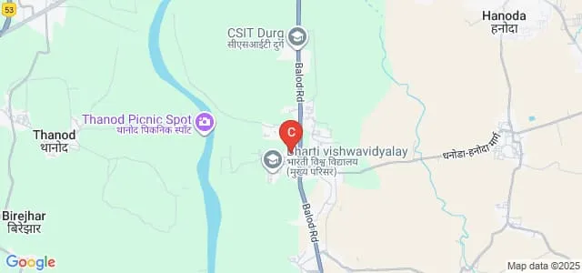 Rajiv Lochan Ayurved Medical College and Hospital, Durg Map