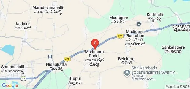 Sri Chamundeshwari Medical College Hospital and Research Institute, Ramanagara Map