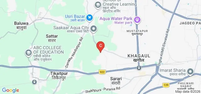 Mundeshwari College for Teacher Education, Patna Map