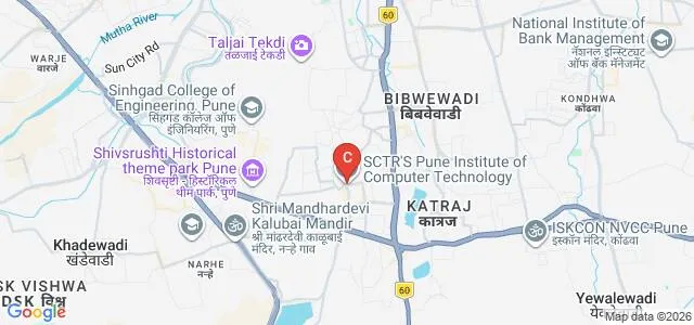 SCTR's Pune Institute of Computer Technology, Pune Map