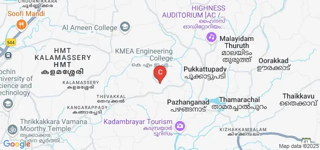 KMEA College of Arts and Science, Ernakulam Map