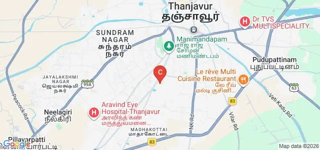 St John De Britto College of Education, Thanjavur Map