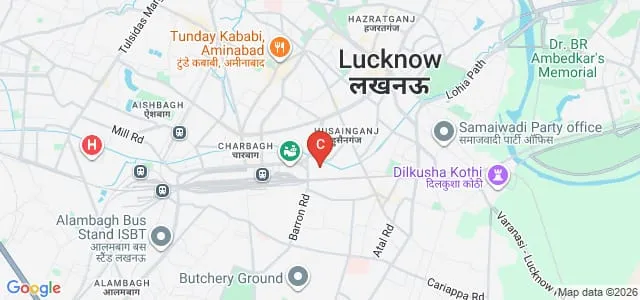 Shri Jai Narain Misra Post Graduate College, Lucknow Map