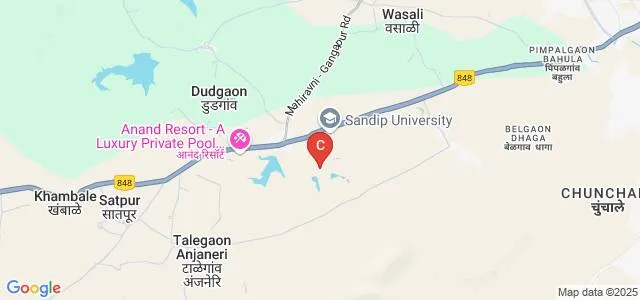 Sandip Institute of Engineering and Management, Nashik Map