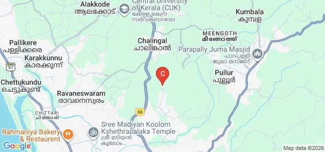 Laxmi Meghan College of Nursing, Kasaragod Map
