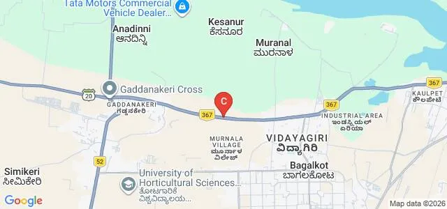 S Nijalingappa Medical College and HSK Hospital and Research Centre, Bagalkot Map