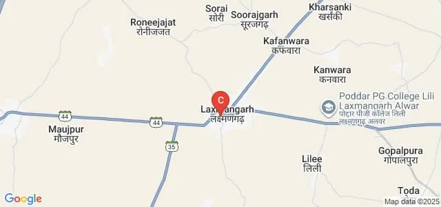 Government College, Laxmangarh, Alwar Map