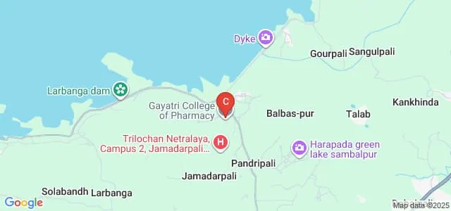 Gayatri College of Pharmacy, Sambalpur Map