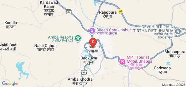 Maa Tripura College Pharmacy, Jhabua Map