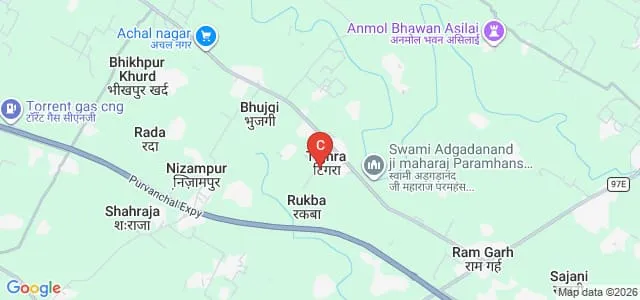 Baba Jay Gurudev Smrati Mahavidyalaya, Ambedkar Nagar Map