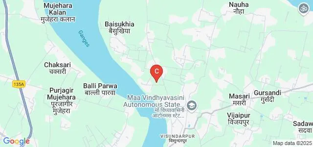 Shri Gajanand Sital Yadav Mahavidyalya, Mirzapur Map