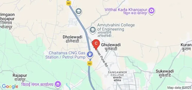 SMBT Dental College and Hospital and Post Graduate Research Center, Sangamner Map