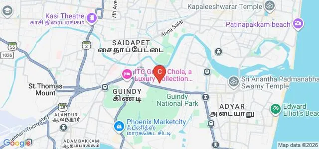 College of Engineering, Guindy Map