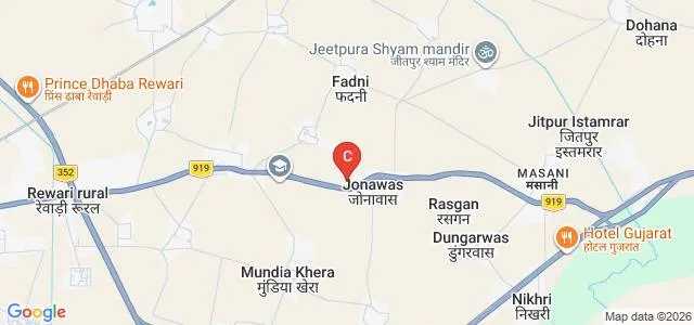 Progressive Learning College of Education, Rewari Map