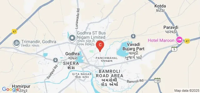 Law College, Godhra Map