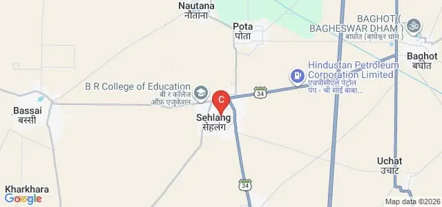 BR College of Education, Mahendragarh Map