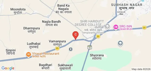 Chandrawati Gurukul Girls Teacher's Training College, Bharatpur Map