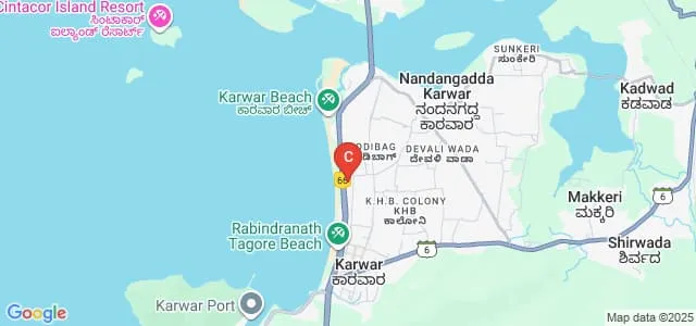 Government Engineering College, Karwar Map
